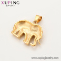 34200 Xuping vergoldet Tier Elefant Anhänger Charm Schmuck